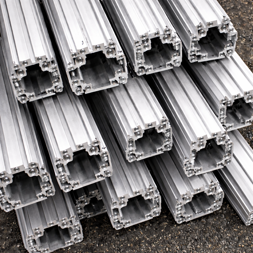 ビス付きアルミサッシの画像