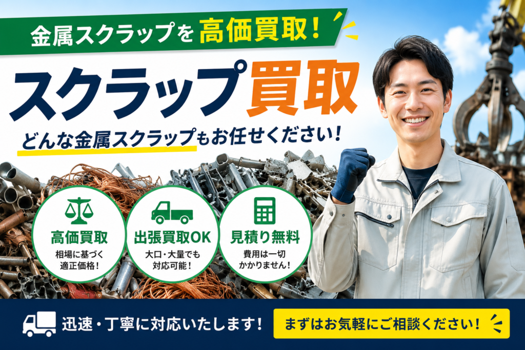 スクラップ買取に関する画像